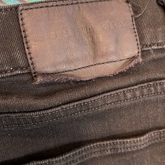 Burberry Brit Black Straight Leg Jeans Size 34x32 - Picture 11 of 11
